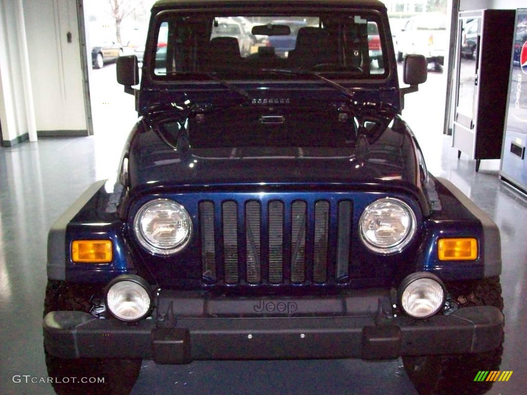 2006 Wrangler Unlimited 4x4 - Midnight Blue Pearl / Dark Slate Gray photo #2