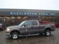 2007 Dark Shadow Grey Metallic Ford F150 XLT SuperCab 4x4  photo #1