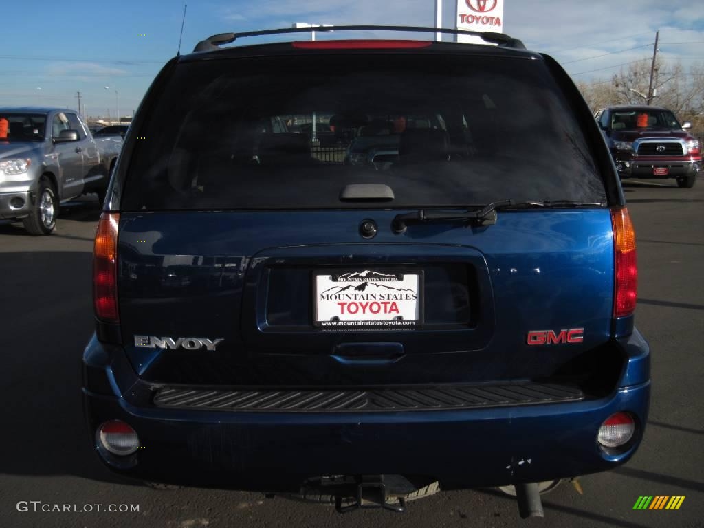 2002 Envoy SLT 4x4 - Indigo Blue Metallic / Medium Pewter photo #3