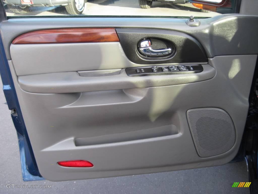 2002 Envoy SLT 4x4 - Indigo Blue Metallic / Medium Pewter photo #7