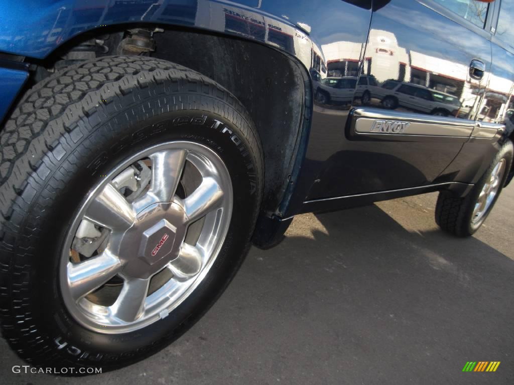 2002 Envoy SLT 4x4 - Indigo Blue Metallic / Medium Pewter photo #25