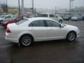 2010 White Platinum Tri-coat Metallic Ford Fusion SEL  photo #5