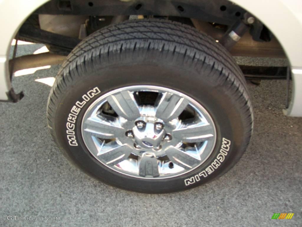 2010 F150 XLT SuperCrew - Ingot Silver Metallic / Tan photo #7