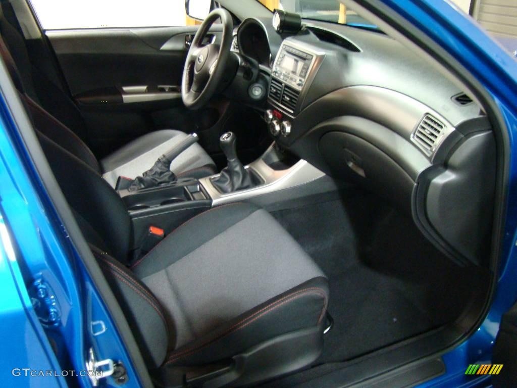 2009 Impreza WRX Sedan - WR Blue Mica / Carbon Black photo #12