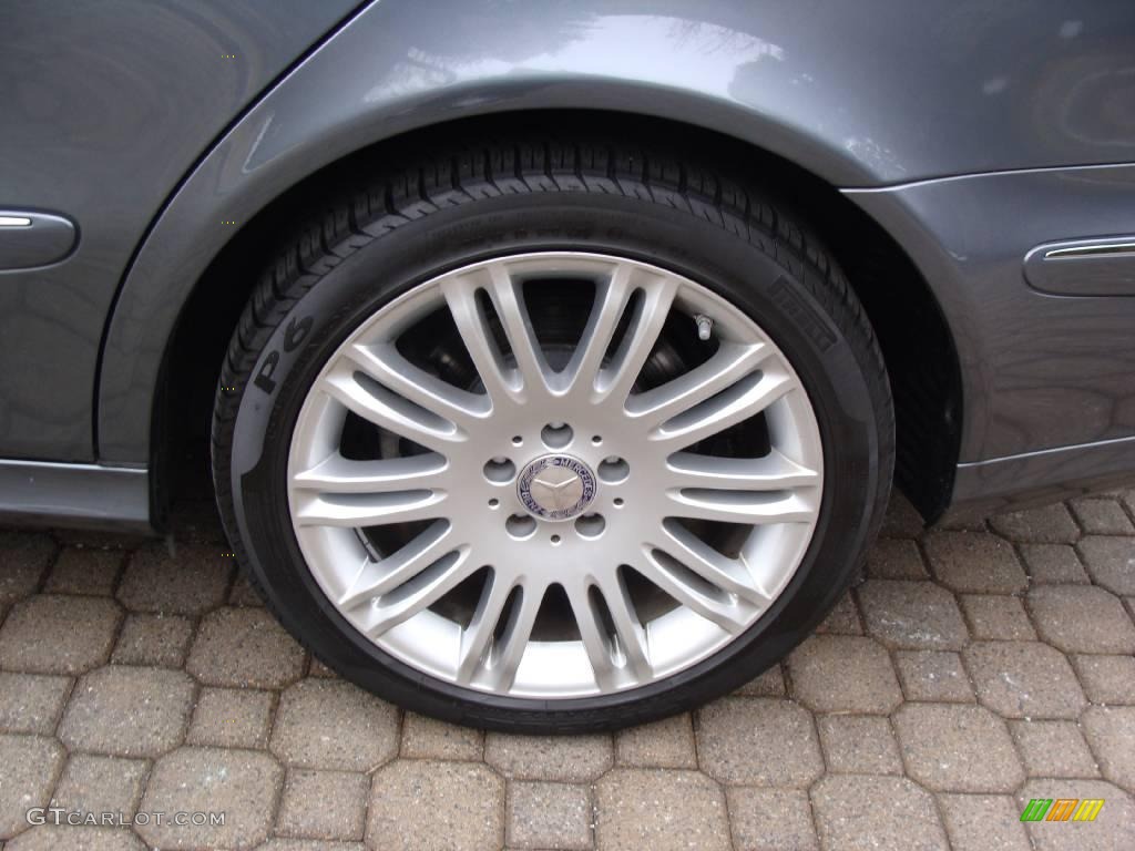 2008 E 350 4Matic Sedan - Flint Grey Metallic / Black photo #7