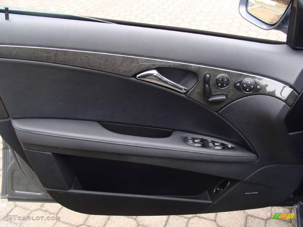 2008 E 350 4Matic Sedan - Flint Grey Metallic / Black photo #8