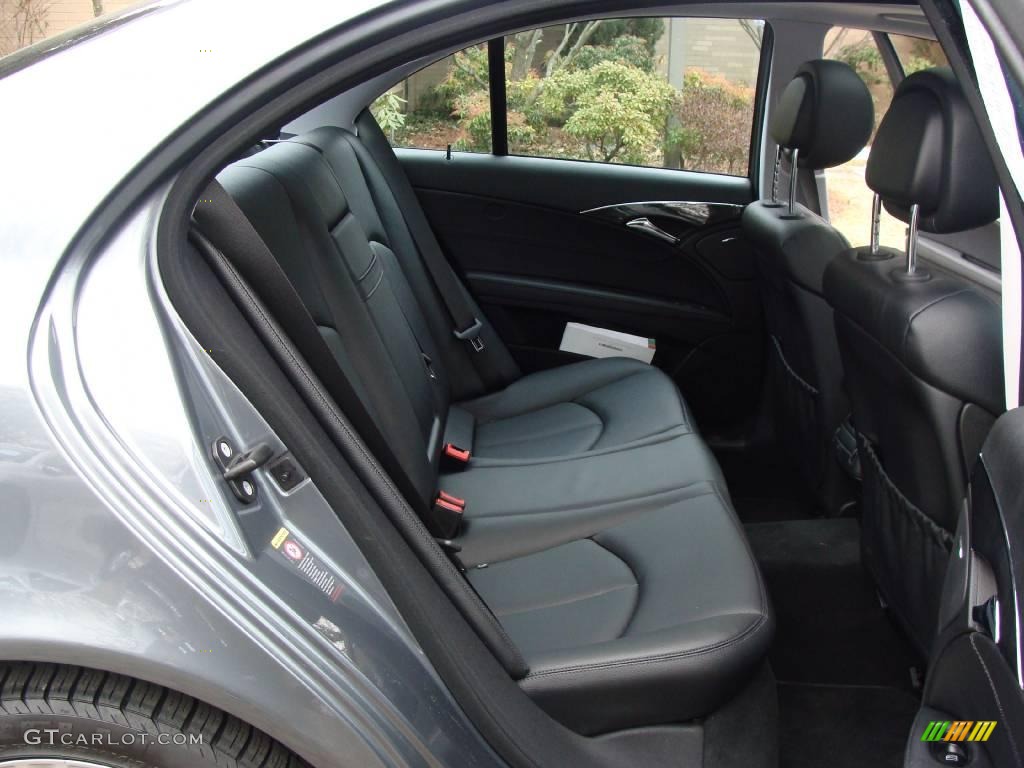 2008 E 350 4Matic Sedan - Flint Grey Metallic / Black photo #15