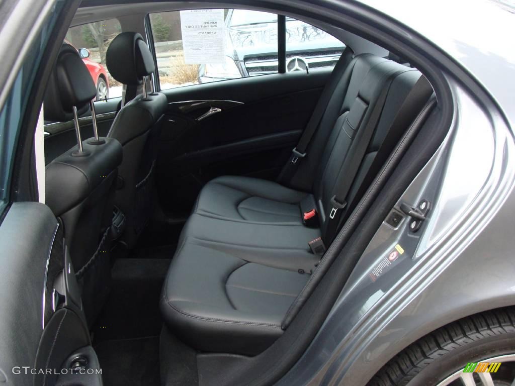 2008 E 350 4Matic Sedan - Flint Grey Metallic / Black photo #16