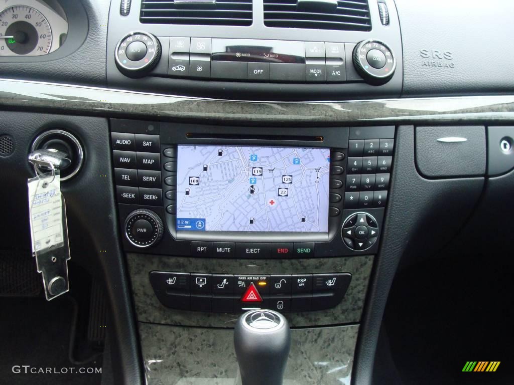 2008 E 350 4Matic Sedan - Flint Grey Metallic / Black photo #19