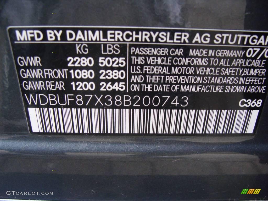2008 E 350 4Matic Sedan - Flint Grey Metallic / Black photo #22