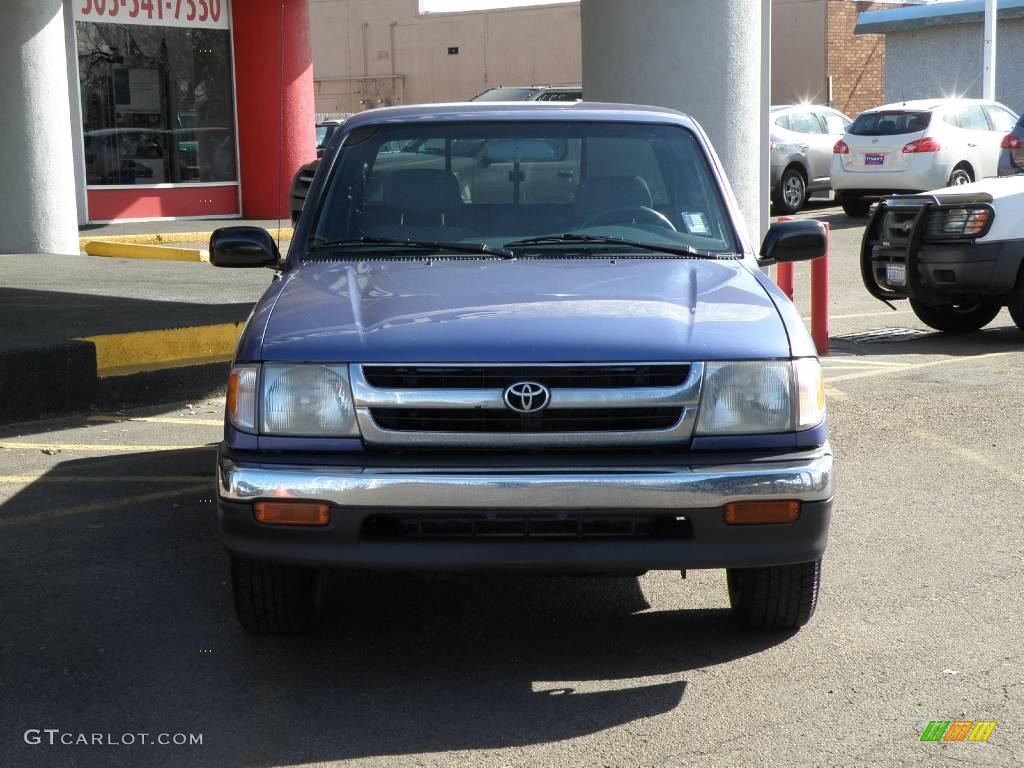 1999 Tacoma Extended Cab - Horizon Blue Metallic / Gray photo #2