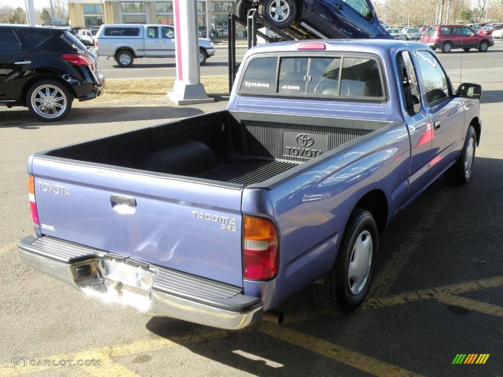 1999 Tacoma Extended Cab - Horizon Blue Metallic / Gray photo #6