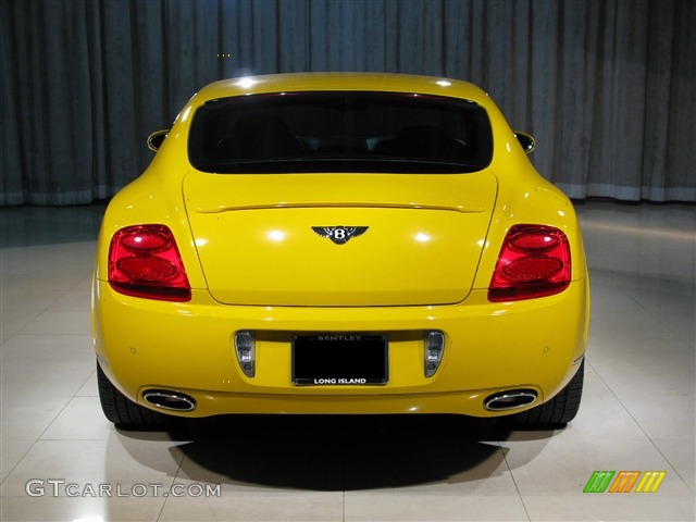 2007 Continental GT Mulliner - Monaco Yellow / Beluga photo #17