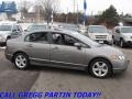 2008 Galaxy Gray Metallic Honda Civic EX Sedan  photo #6