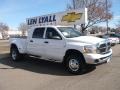 Bright White 2006 Dodge Ram 3500 SLT Mega Cab 4x4 Dually