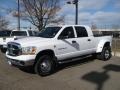 Bright White - Ram 3500 SLT Mega Cab 4x4 Dually Photo No. 3