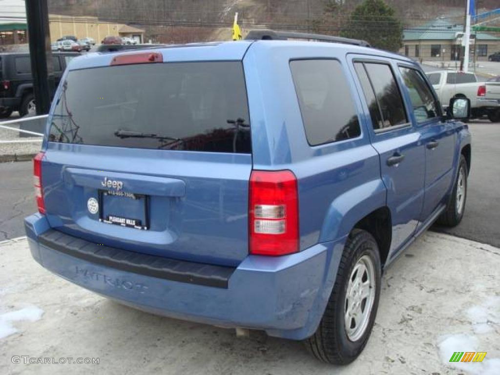 2007 Patriot Sport - Marine Blue Pearl / Pastel Slate Gray photo #4