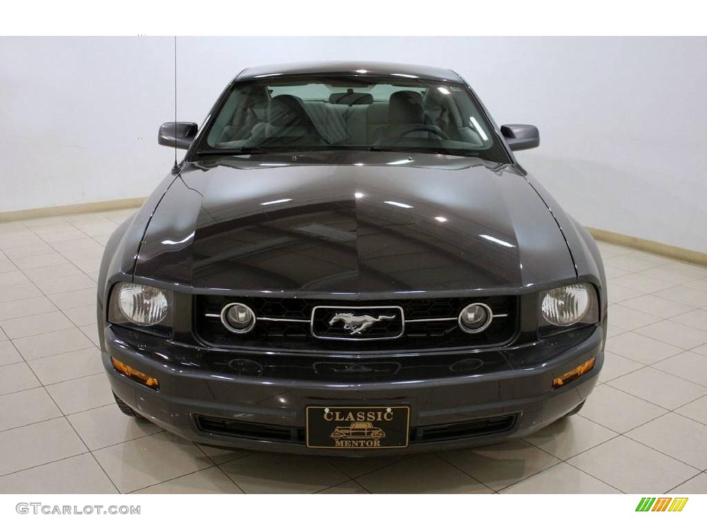 2008 Mustang V6 Deluxe Coupe - Alloy Metallic / Light Graphite photo #2