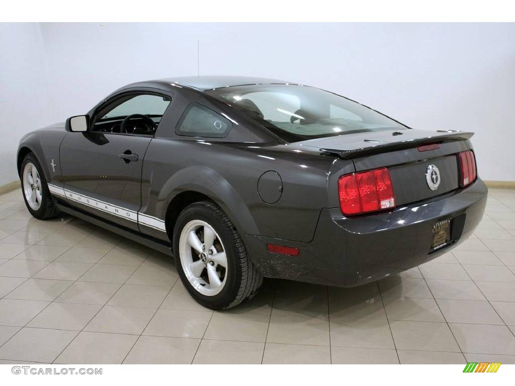 2008 Mustang V6 Deluxe Coupe - Alloy Metallic / Light Graphite photo #4