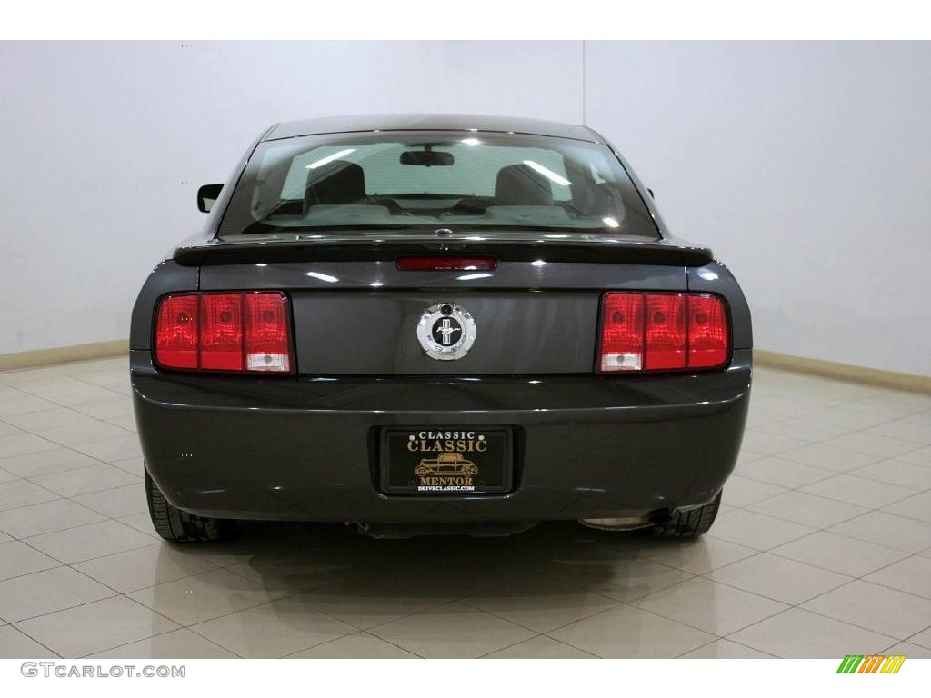 2008 Mustang V6 Deluxe Coupe - Alloy Metallic / Light Graphite photo #6