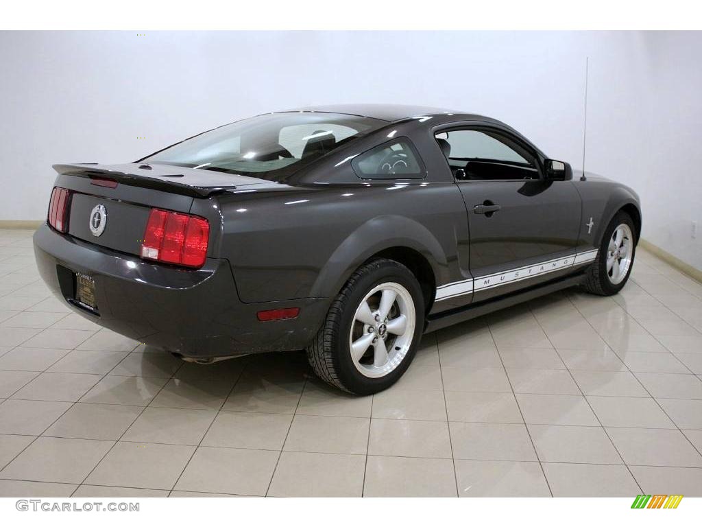 2008 Mustang V6 Deluxe Coupe - Alloy Metallic / Light Graphite photo #7