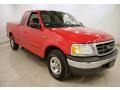 2003 Bright Red Ford F150 XLT SuperCab  photo #1
