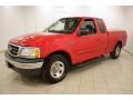 2003 Bright Red Ford F150 XLT SuperCab  photo #3