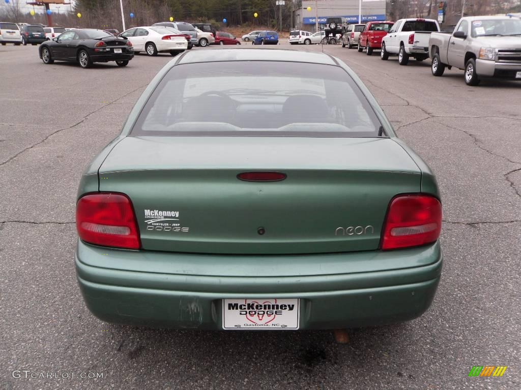 1998 Neon Highline Sedan - Alpine Green Pearl / Agate photo #3