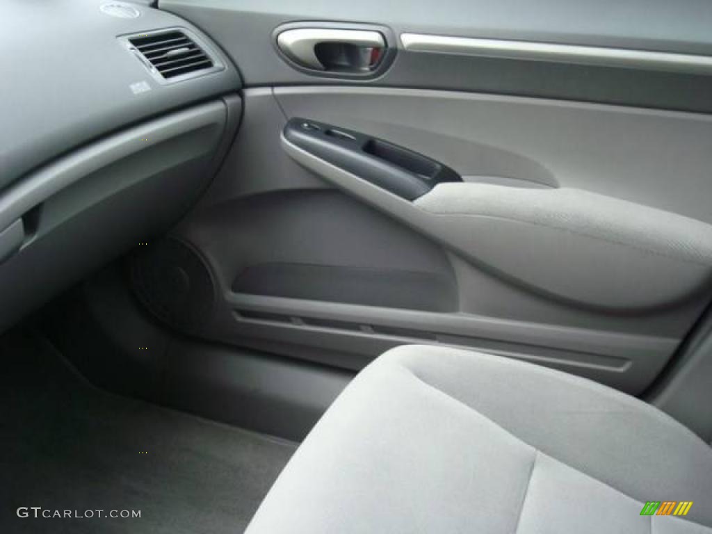 2007 Civic EX Sedan - Atomic Blue Metallic / Gray photo #21