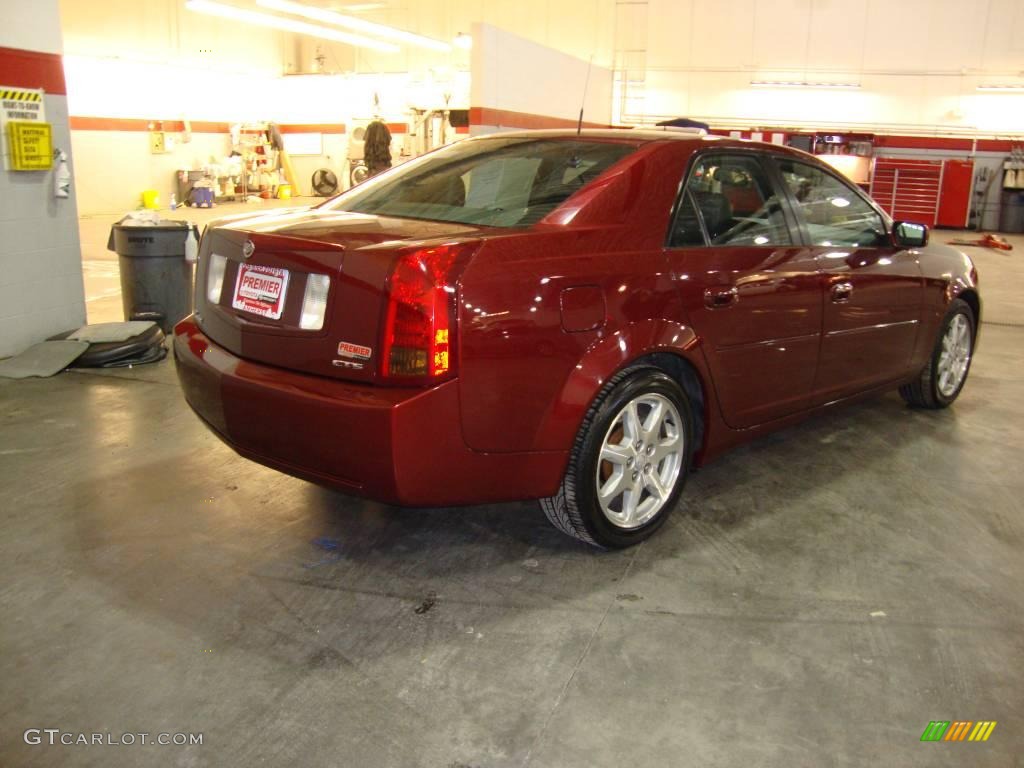 2003 CTS Sedan - Garnet Red / Ebony photo #5