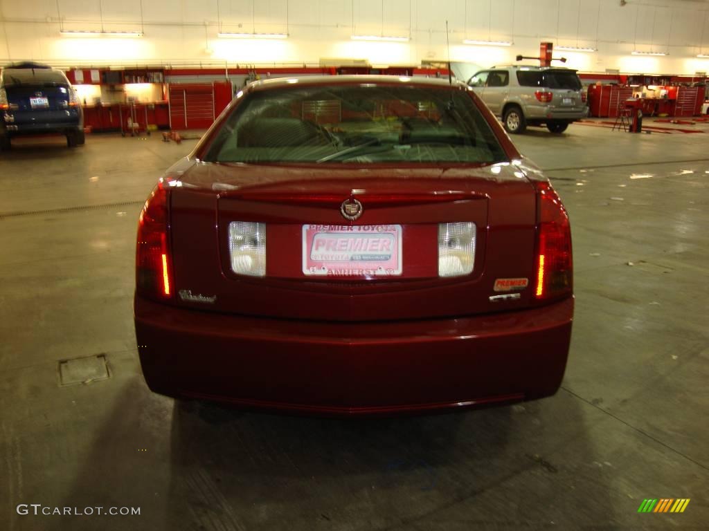 2003 CTS Sedan - Garnet Red / Ebony photo #6