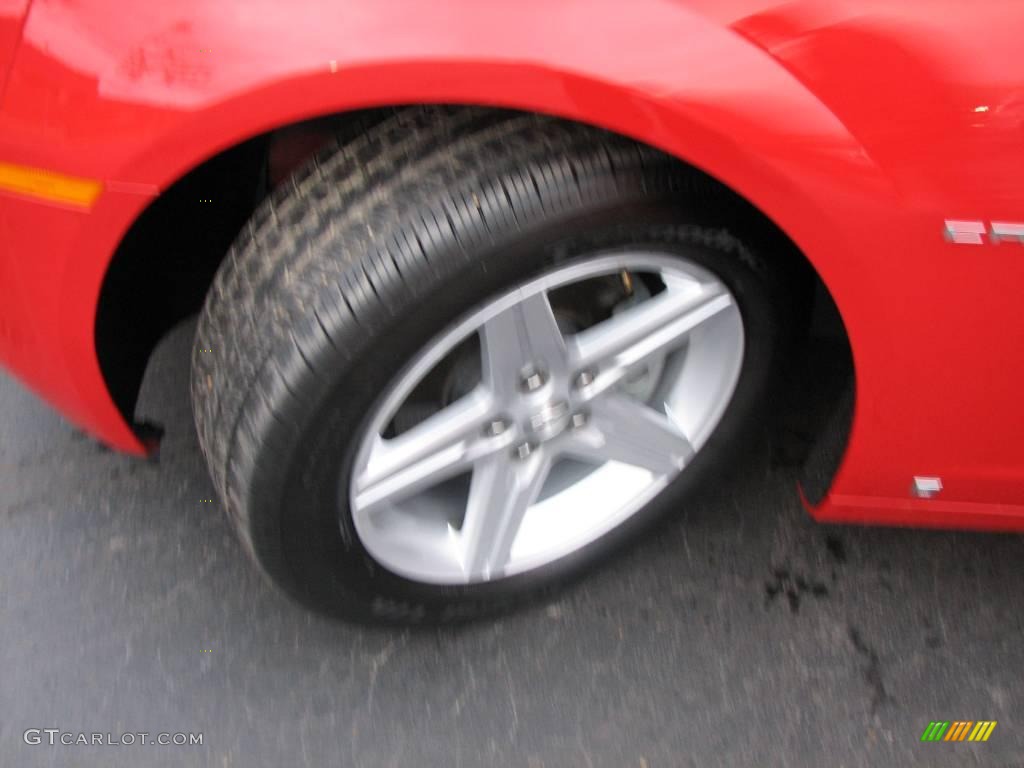 2010 Camaro LT Coupe - Victory Red / Gray photo #11