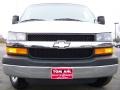 Summit White - Express LS 3500 Extended Passenger Van Photo No. 2