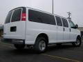 Summit White - Express LS 3500 Extended Passenger Van Photo No. 6