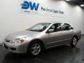 2007 Alabaster Silver Metallic Honda Accord EX Sedan  photo #2