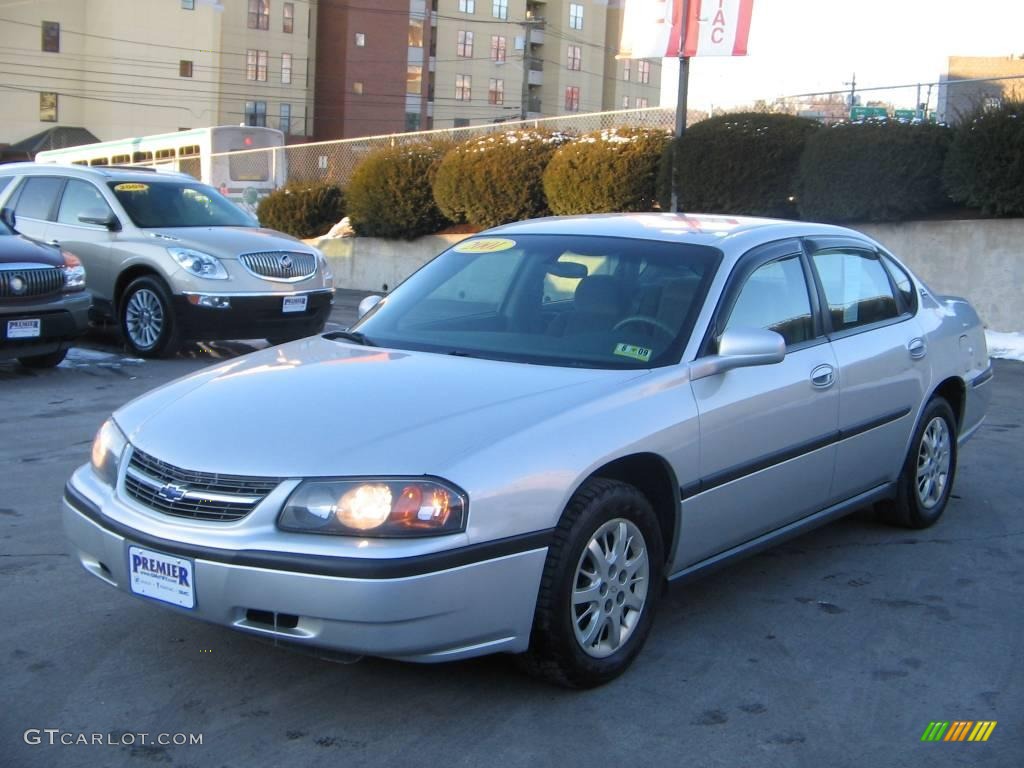 2001 Impala  - Galaxy Silver Metallic / Medium Gray photo #2