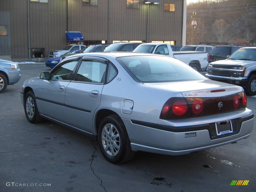 2001 Impala  - Galaxy Silver Metallic / Medium Gray photo #4