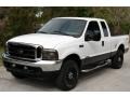 2003 Oxford White Ford F250 Super Duty XLT SuperCab 4x4  photo #1