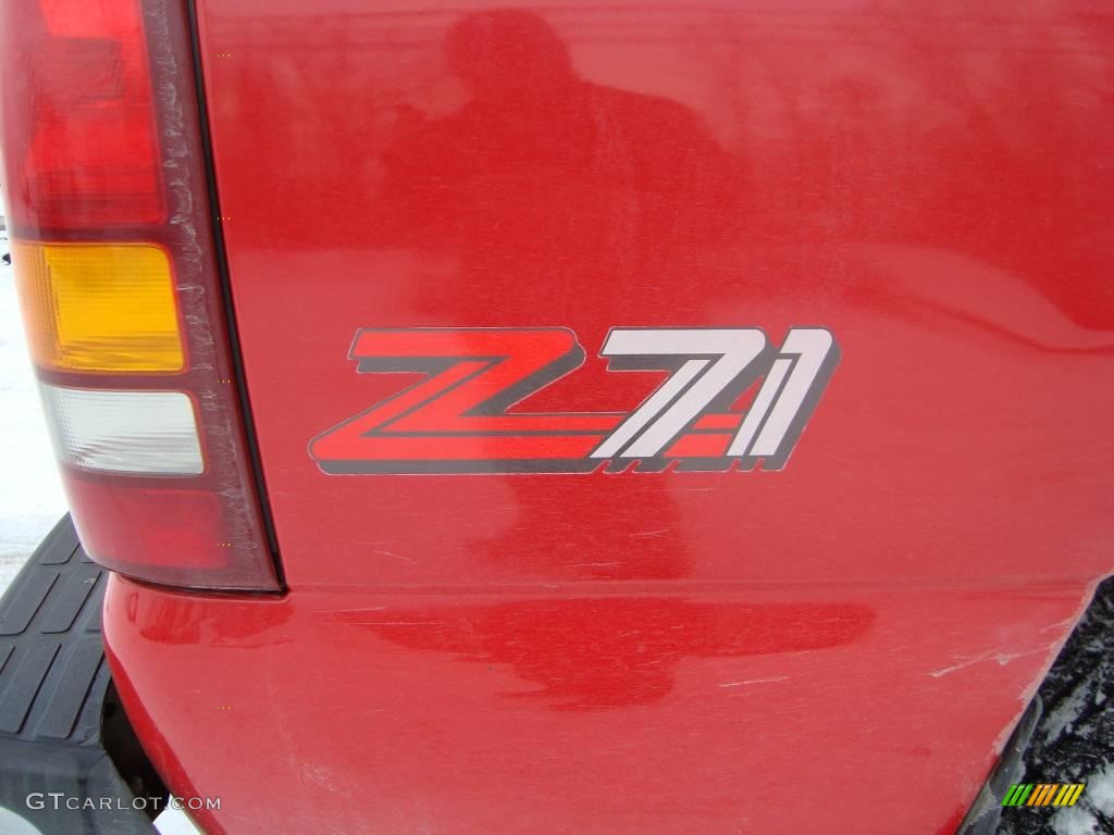 1999 Silverado 1500 Z71 Regular Cab 4x4 - Victory Red / Graphite photo #9