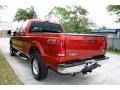 2001 Bright Amber Metallic Ford F250 Super Duty Lariat Super Crew 4x4  photo #21