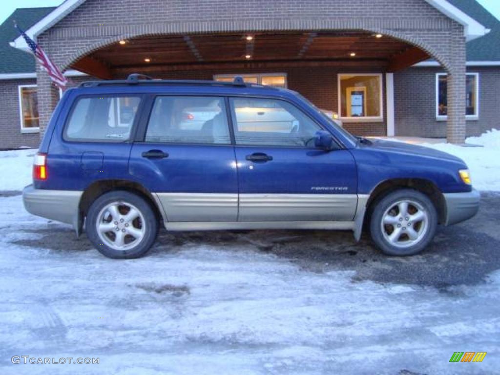 2001 Forester 2.5 S - Blue Ridge Pearl / Gray photo #1