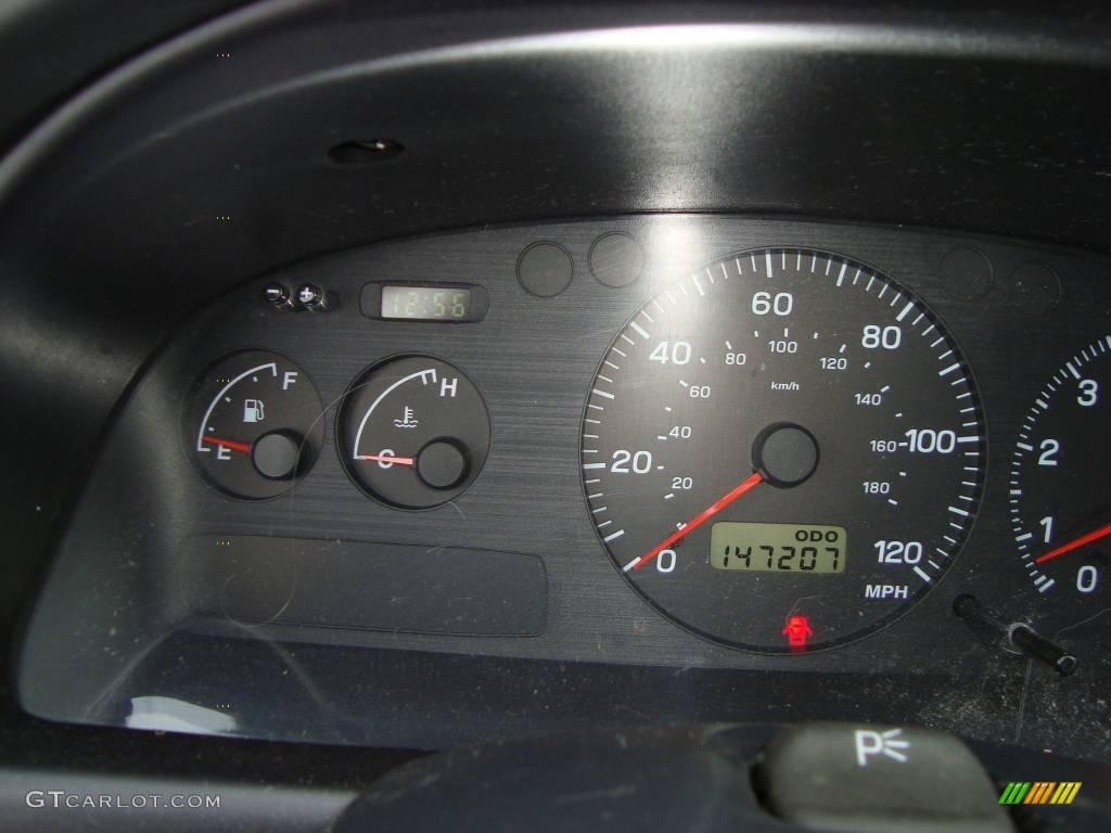 1999 Impreza Outback Sport - Acadia Green Pearl Metallic / Gray photo #14