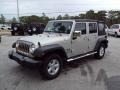 2007 Bright Silver Metallic Jeep Wrangler Unlimited X  photo #1