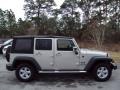 2007 Bright Silver Metallic Jeep Wrangler Unlimited X  photo #9