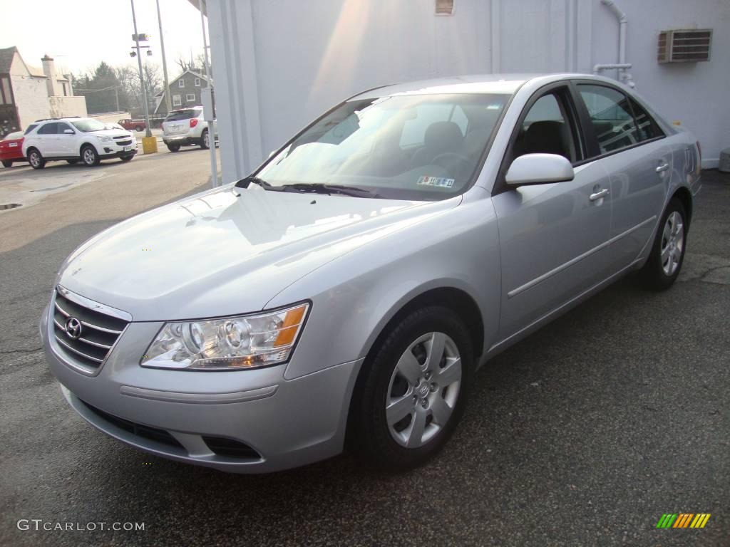 2010 Sonata GLS - Radiant Silver / Gray photo #1