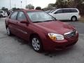 Spicy Red - Spectra EX Sedan Photo No. 10