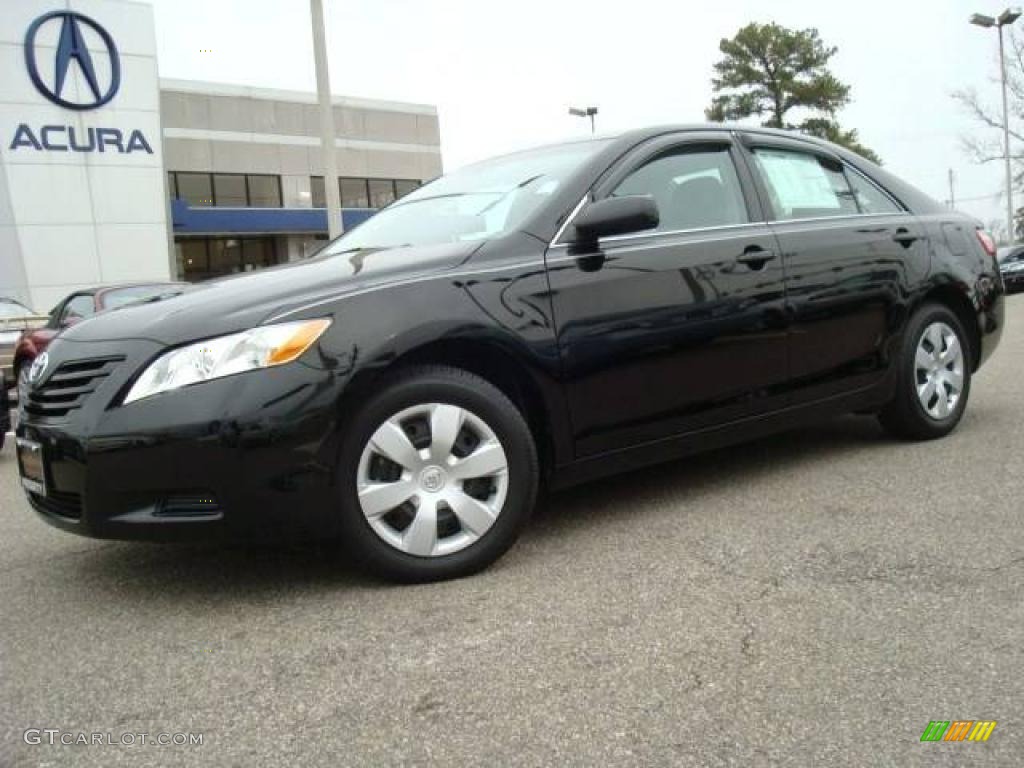 2008 Camry LE - Black / Ash photo #2