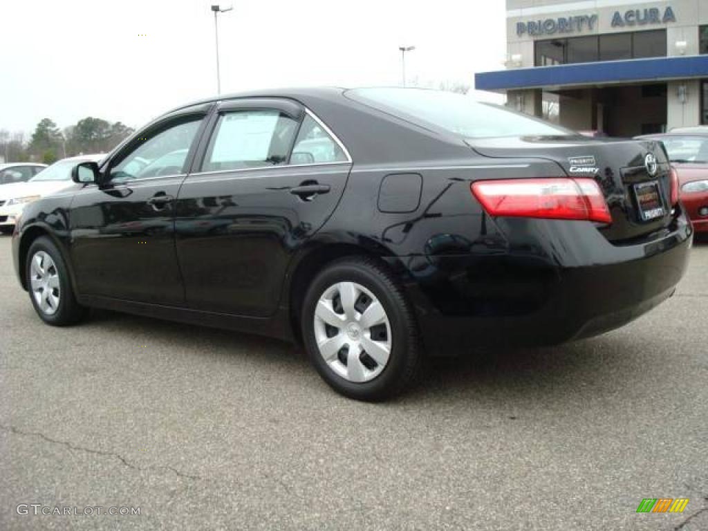 2008 Camry LE - Black / Ash photo #3