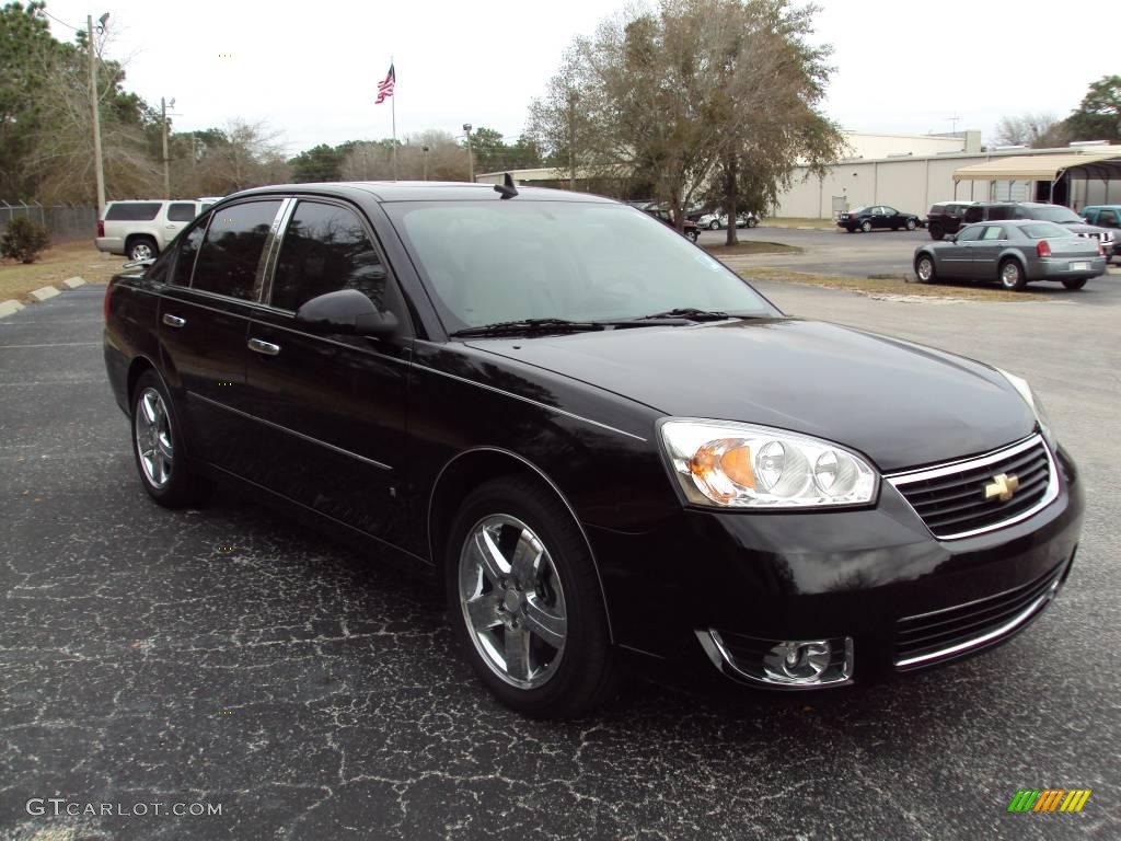 2006 Malibu LTZ Sedan - Black / Titanium Gray photo #10