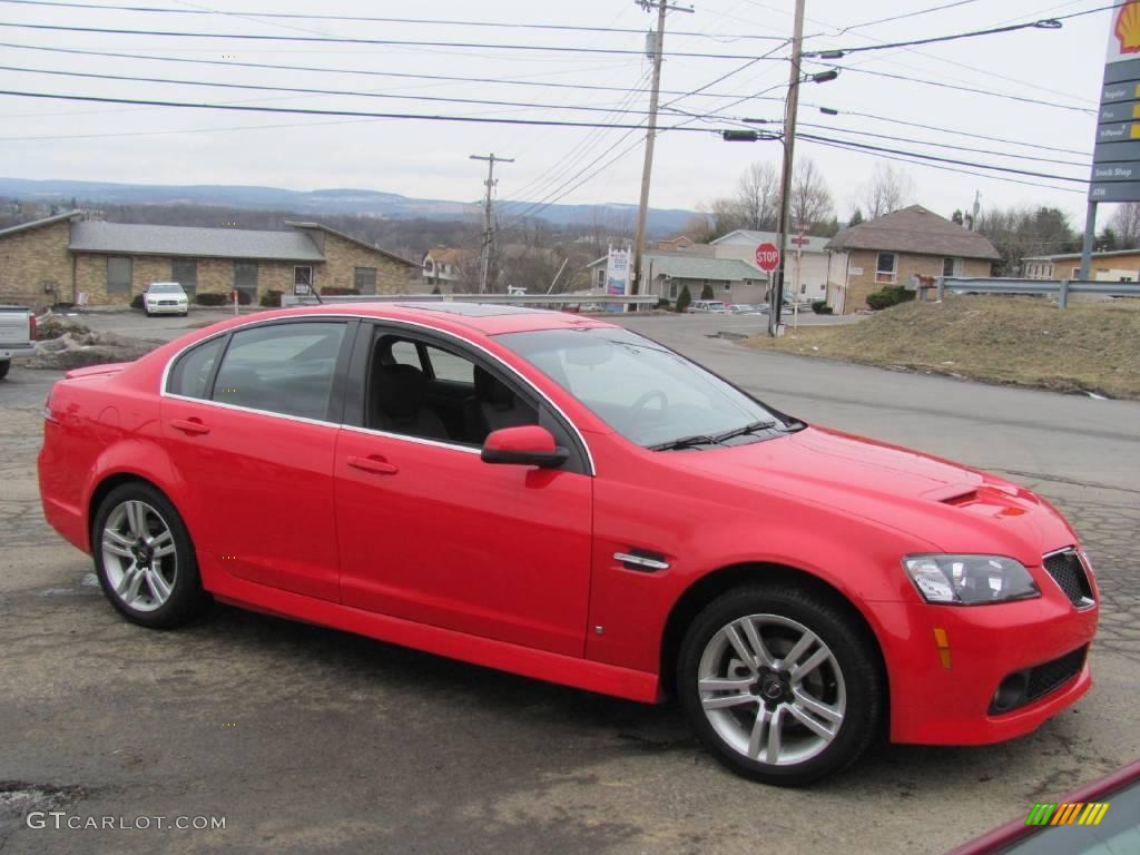 2009 G8 Sedan - Liquid Red / Onyx photo #5